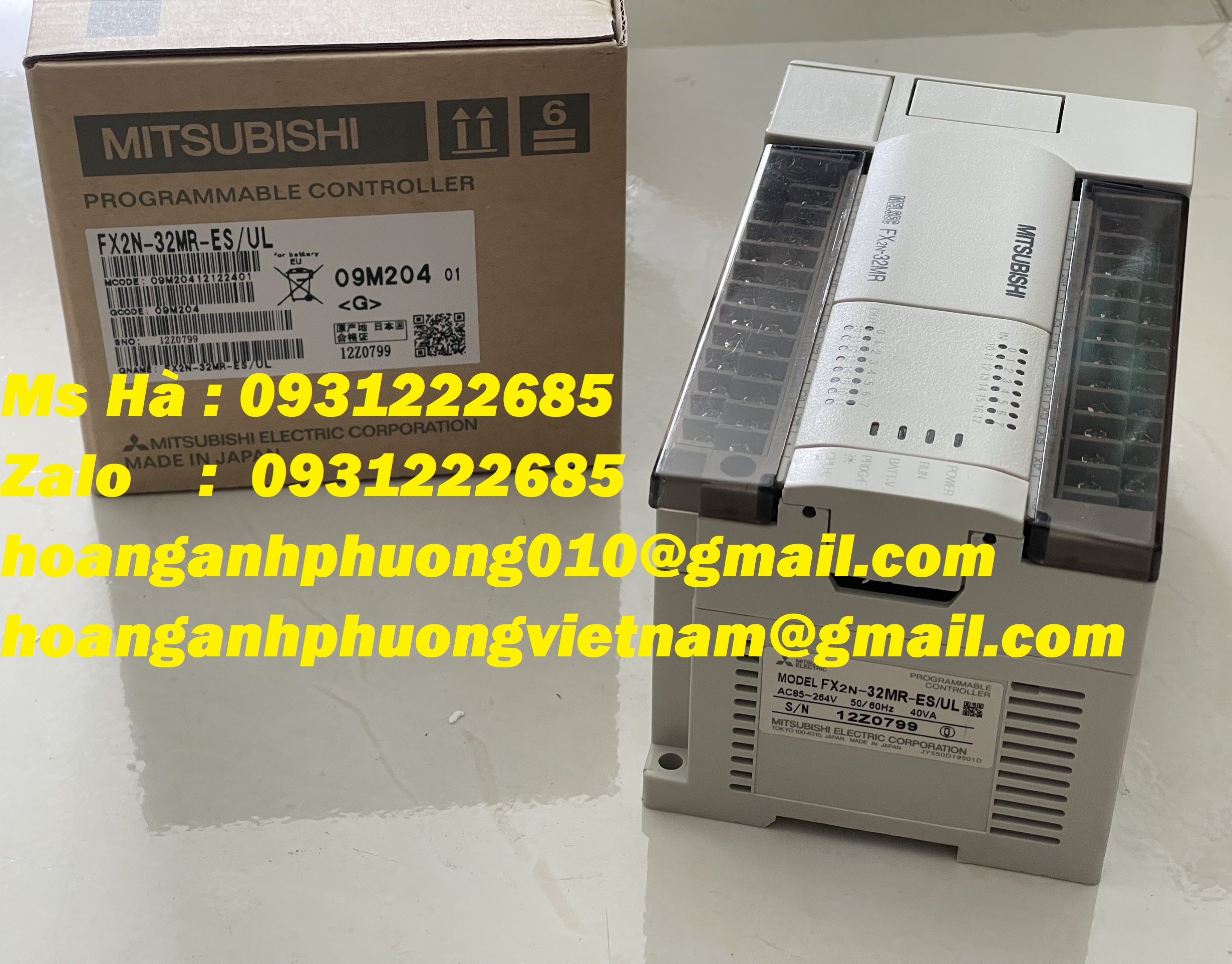 PLC chính hãng FX2N-32MR-ES/UL mitsubishi - hàng chất lượng
